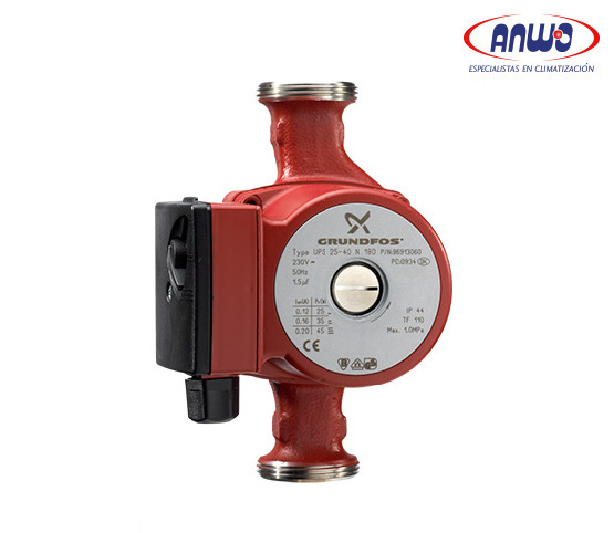 Bomba Grundfos Circuladora Rotor - Sideclim
