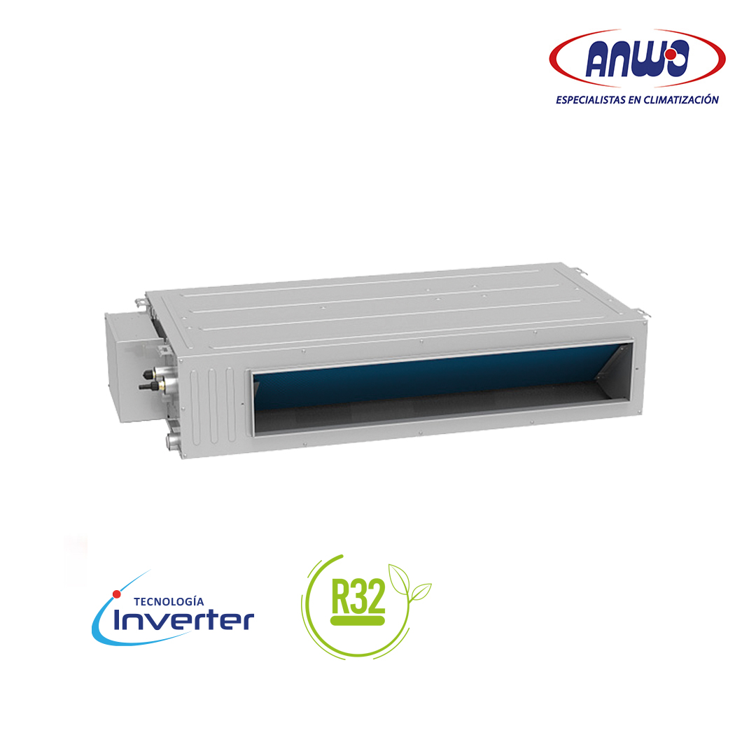 Eaa. Ducto Baja Silueta FRÍO/Calor 60.000 Btuh Trifásico Inverter R32 - Sideclim