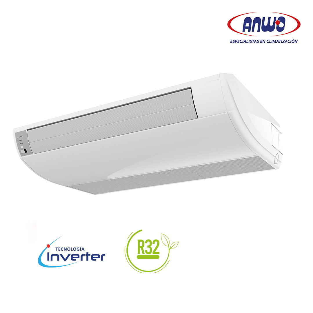 Eaa. Piso Cielo FRÍO/Calor 36.000 Btuh Monofásico Inverter R32