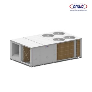 Roof Top Inverter Bomba de Calor Descarga Frontal/inferior, 30 TR (360.000 Btu/h) Nominales (+)